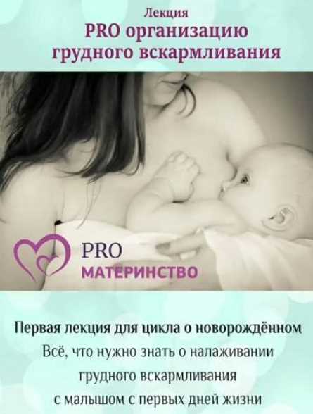 PRO организацию грудного вскармливания (Ольга Дутова, Елена Чернышева)