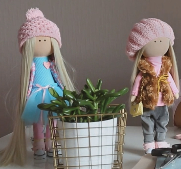 Текстильные куклы (Наталья Фертикова)