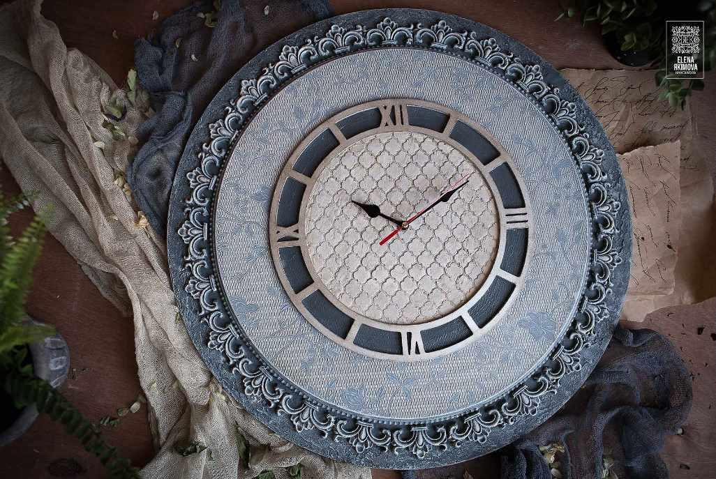 Декор часов Шарлотта (Елена Якимова)