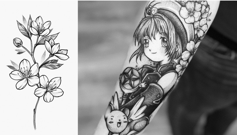 [Domestika] Ботанические тату в стиле пуантилизм | Botanical Tattoo with Pointillism (Полилия Тату), фото 1 из 1.