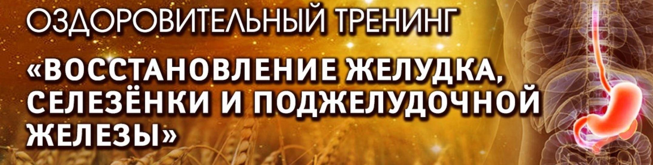 Оздоровительный тренинг "Восстановление желудка, селезенки и поджелудочной железы". Пакет "Вип" (Владимир Осипов)