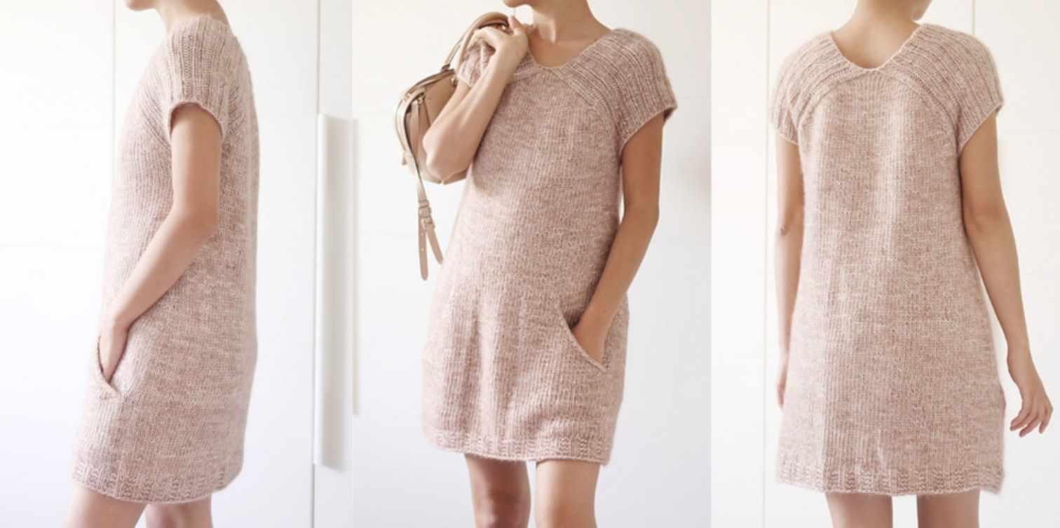 [Вяжи.ру] Вязаная спицами туника Sammen