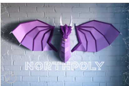 [gurkostudio] Устрашающий дракон с крыльями (Илья Гурко)