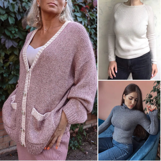 Набор из 3 мастер классов по плечевым изделиям (Анна Сутурина, Наталья Курникова, Майя Зимина)