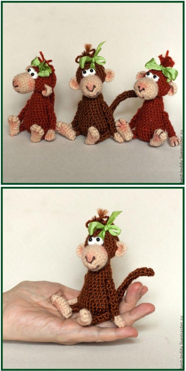 Мастер-класс Обезьянка от талантливого мастера (Елена Болныгина)