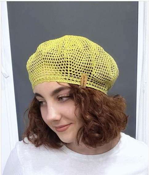 [ola_starikova] Берет Сетка (Ольга Старикова), фото 1 из 1.