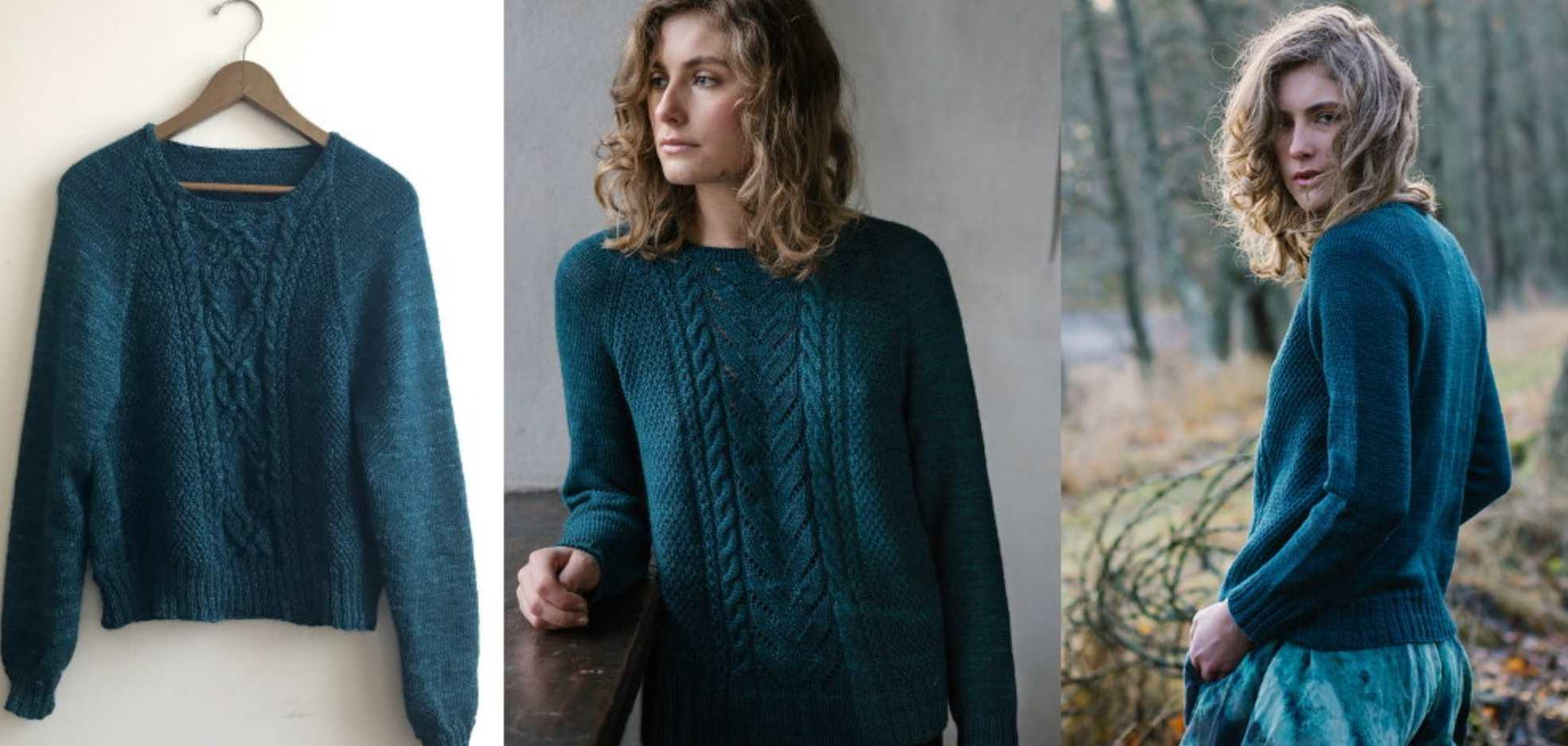 [Вяжи.ру] Пуловер регланом Eri (Изабель Крамер)