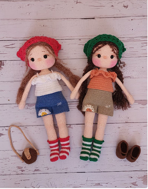 Вязаная крючком кукла-амигуруми Waldorf Naturale (fatoscaorguler)