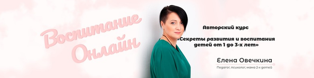 Секреты развития  и воспитания детей  от 1 до 3-х лет (Елена Овечкина)