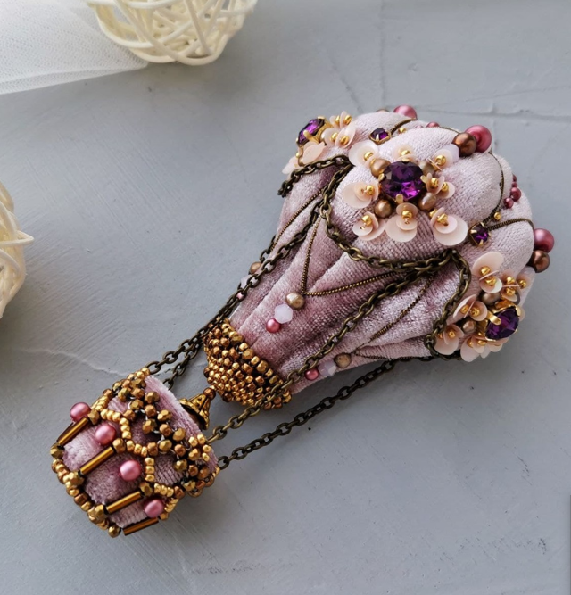 [peyakh-school] Брошь 3D "Воздушный шар" (Ангелина Пеях)