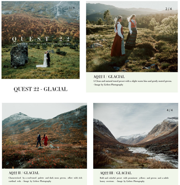 Красивые пресеты. Quest 22 Glacial (Archipelago Quest), фото 1 из 1.