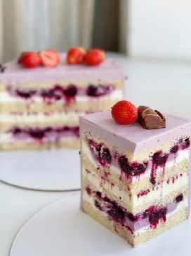 Рецепт/техника торт Ягодный пломбир (kasadelika)