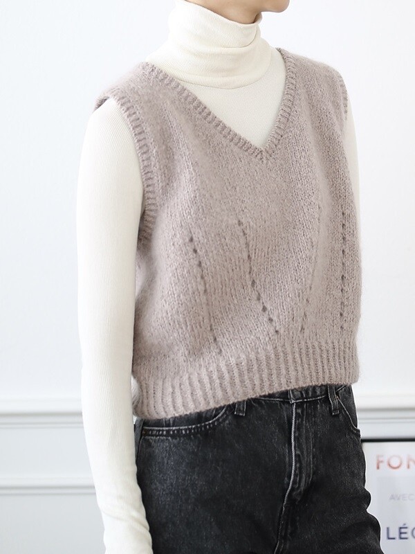 [Вяжи.ру] Безрукавка с японским плечом Adamson (Rui Yamamuro)