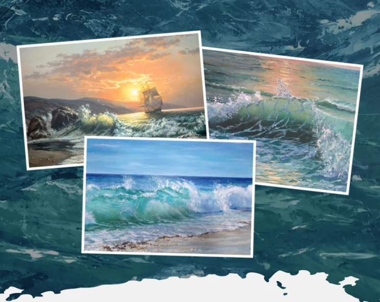 Практика художника - море (Ольга Базанова)