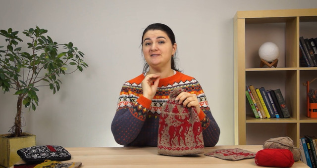 [Puzzlebrain] Норвежский стиль: вяжем теплую шапку из жаккарда (Анастасия Крайнюкова)