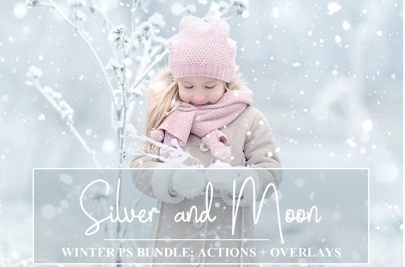 Winter Bundle: PS Actions + Overlays (LovePhotoMoment)