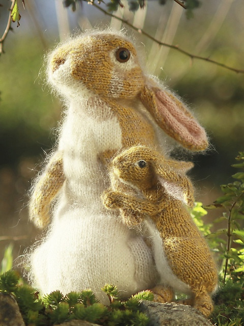 [Вяжи.ру] Вязаные зайцы To the Moon and Back (Claire Garland)
