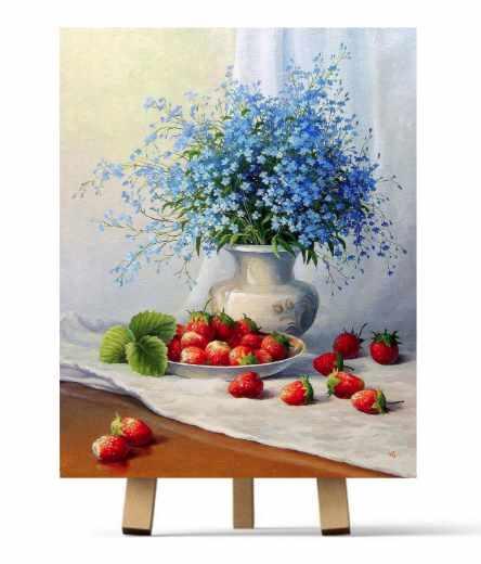 [Рисуем дома] Незабудки (Ирина Шпакова)