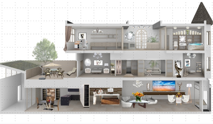 Интерактивная игра Furniture in the house (Ольга Белькова)