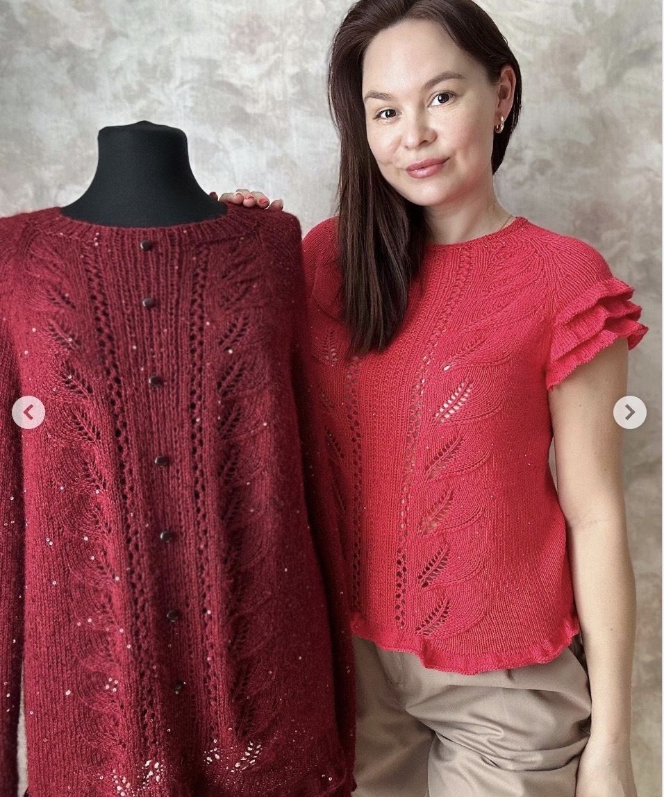 [rigla_nizamova] Свитер/топ Shine (Регина Низамова)