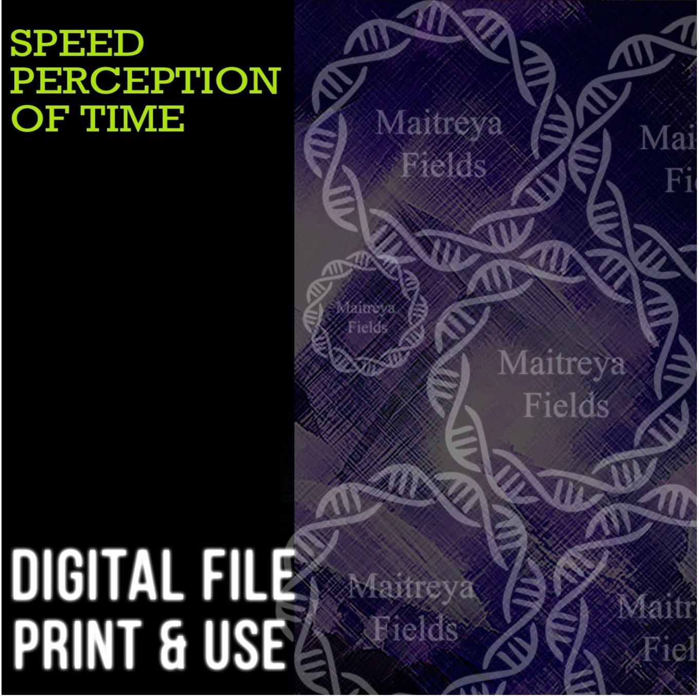 [Maitreya Fields] DM: Скорость восприятия времени. DM: speed perception of time