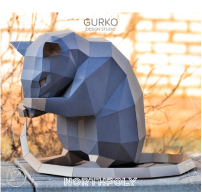 [gurkostudio] Крыса закрывающая лицо (Илья Гурко)