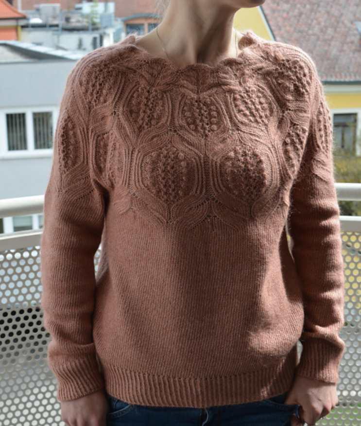 [valentinasknits] Свитер Sanddorn (Валентина Богданова)
