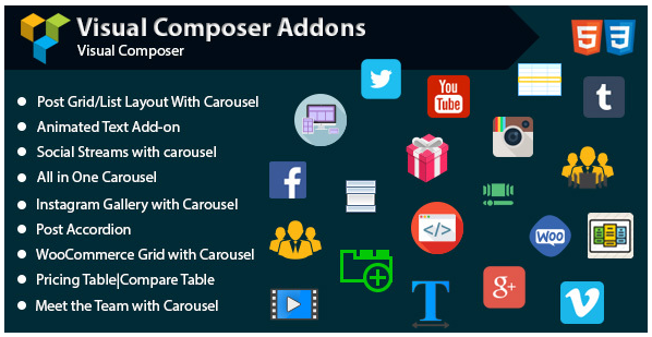 [codecanyon] Saragna : Visual Composer Addons