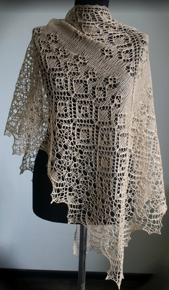 Шаль Осенний вальс (Анна Рябова)