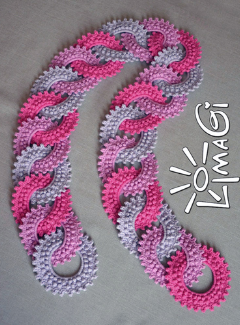 Шарф Цепная реакция (Марина Трикоз)