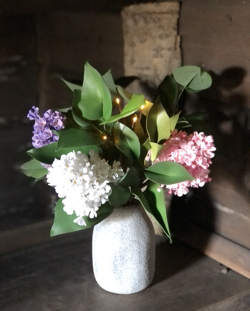 Сирень в вазочке (Татьяна Фалейчик)