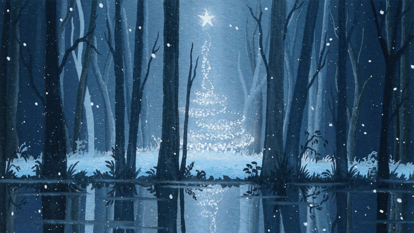 [Domestika] Атмосферные пейзажи гуашью (Ruth Wilshaw, Рут Уилшоу), фото 1 из 1.