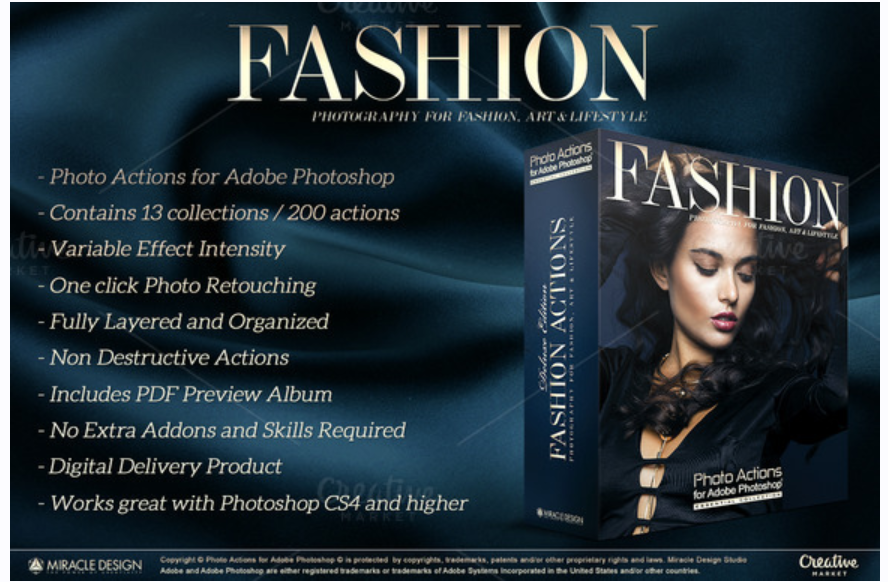[CreativeMarket] Экшены для Photoshop
