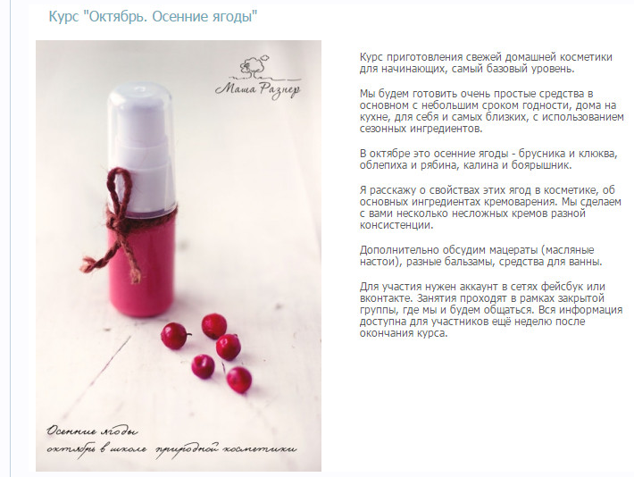 Октябрь. Осенние ягоды (Маша Разнер)