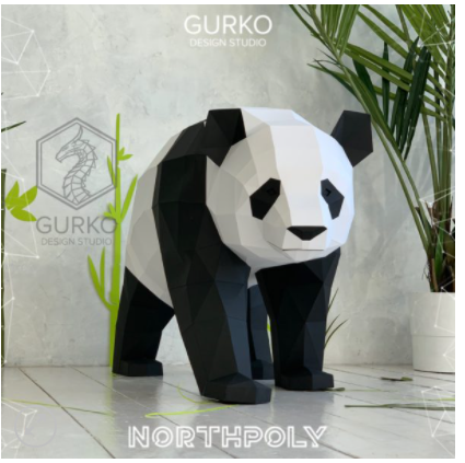 [gurkostudio] Идущая панда (Илья Гурко)