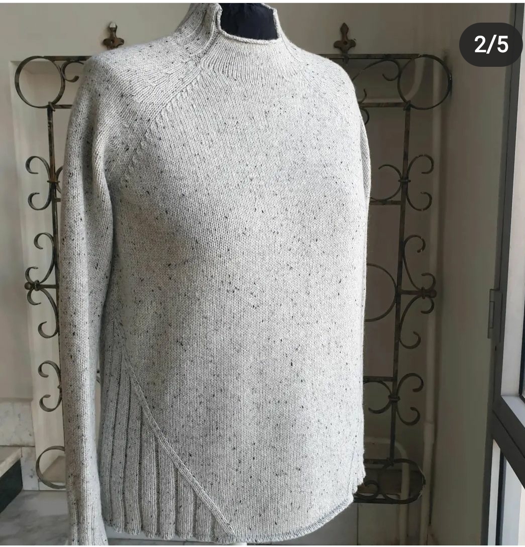 Свитер по мотивам Burberry (Марина Загородняя)