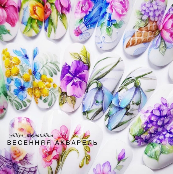 Весенняя акварель (Лилия Нигматуллина)