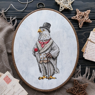 [Вышивка] Орел (Дарья Мастракова)