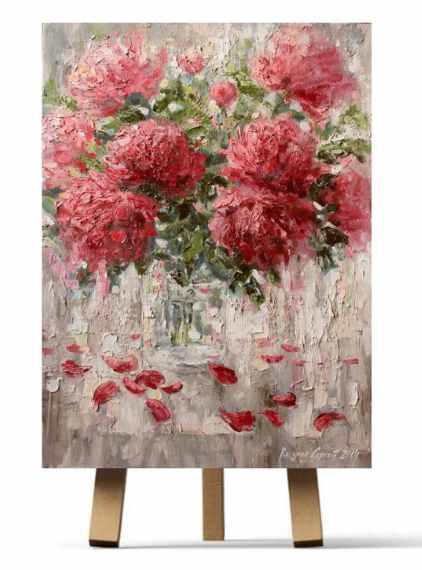 [Рисуем дома] Букет по мотивам художника Сергея Рысакова (Ирина Шпакова)