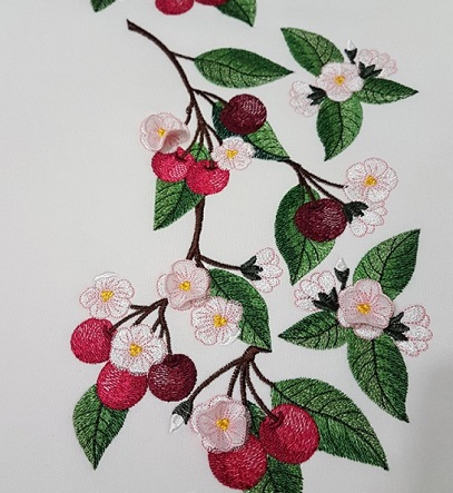 [Embroidery dreams] Набор дизайнов машинной вышивки Цветущая вишня (Birochka), фото 1 из 1.