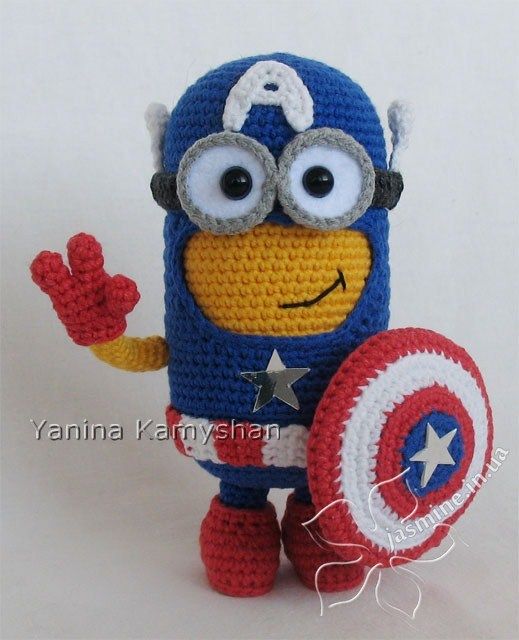Миньон Капитан Америка (Янина Камышан)