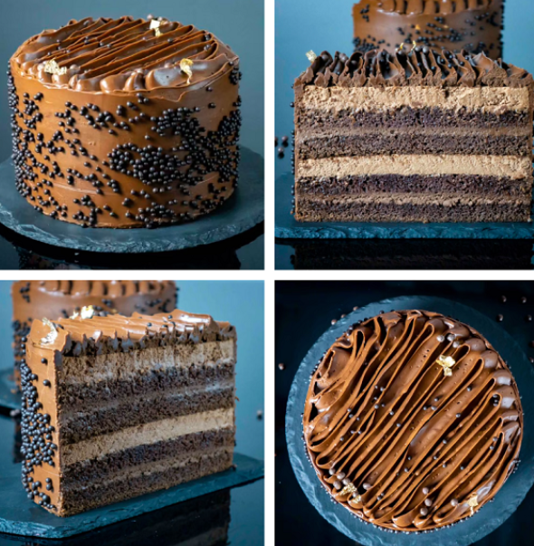 [Pastry School] Торт Шоколадная симфония (Елена Крохмаль)