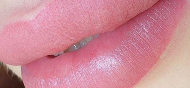 Губы в стиле permanentline пучковыми иглами (Ирина Щербакова)