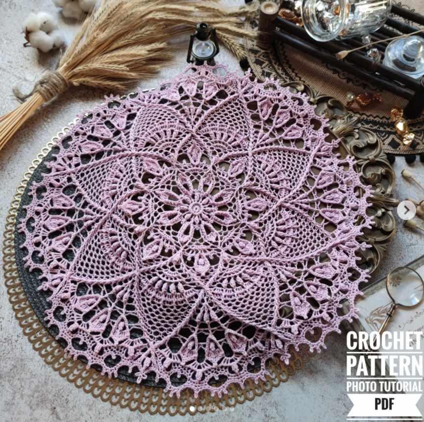 [lenamasterica] Салфетка Агата (Елена Божкова)