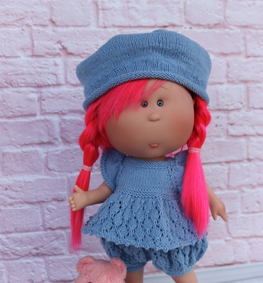 "Джем-1" разлетаечка и беретик на Мию (Марина Кащенкова)