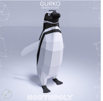 [gurkostudio] Идущий магелланов пингвин (Илья Гурко)