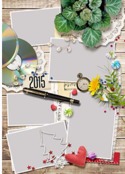 [quantumsatis-ruleva.blogspot] Календарь в стиле скрапбукинг 2015