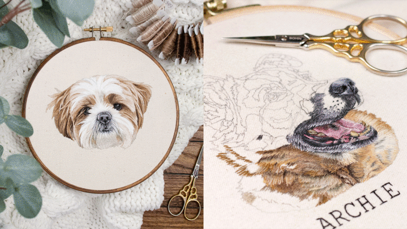 [Domestika] Портреты животных (Мишель Стауб, Michelle Staub)