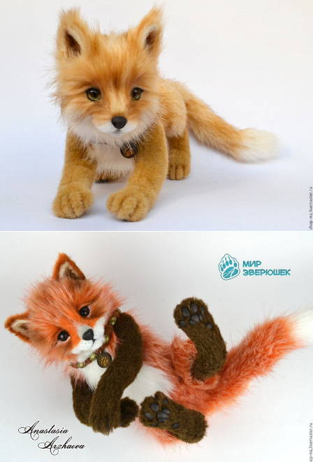 Выкройка Лисенок в стиле натюр (Анастасия Аржаева-Масловская)