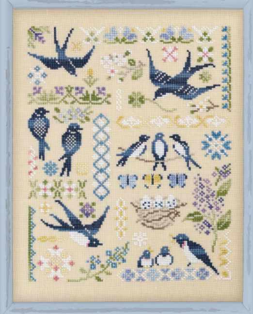 Электронная схема Ласточки (Галина Егоренкова)